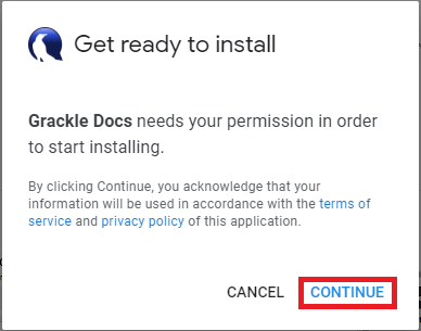 Grackle permissions
