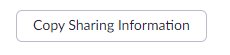 Copy sharing information button