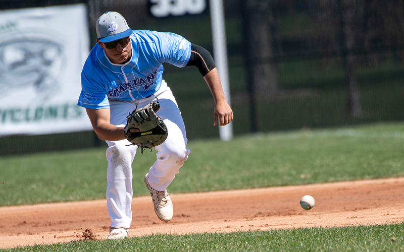ECC baseball player and alum Erik Teran
