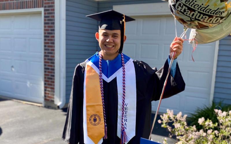 ECC Spring 2020 Graduate Samuel Perez