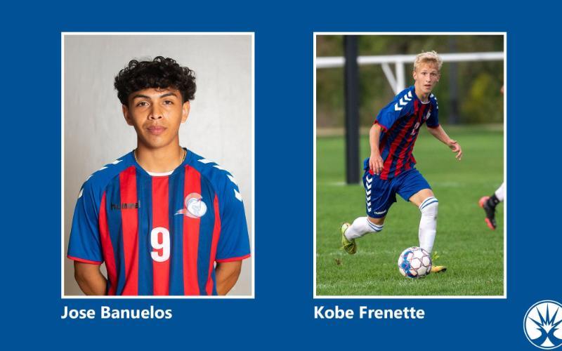 Jose Banuelos (forward) and Kobe Frenette (midfield/forward)