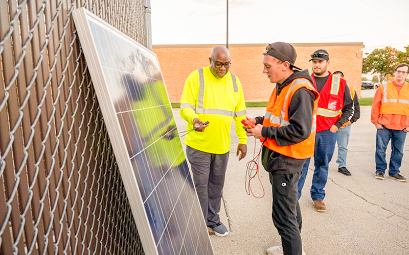 Energy Management class at Elgin Community College
