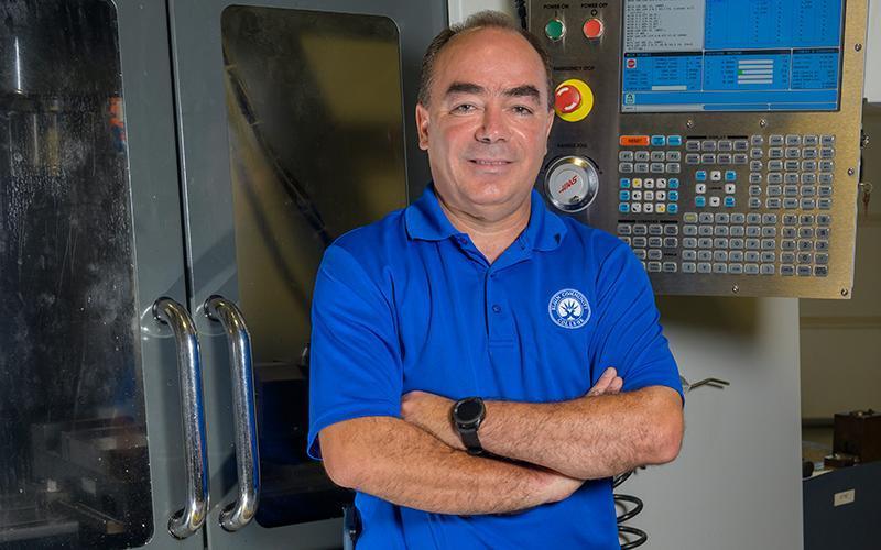 Industrial Manufacturing Technology Professor Umberto Tinajero.