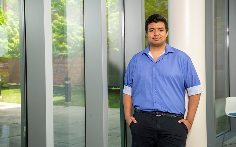 Elgin Community College Spring 2024 Graduate Adrian Nevarez