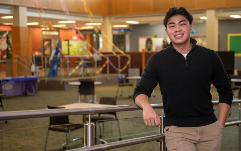 ECC student Adriel Gahol