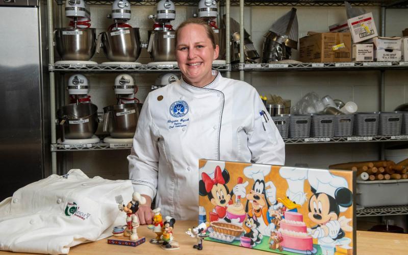 Chrystie Wojcik, associate professor of culinary arts & hospitality