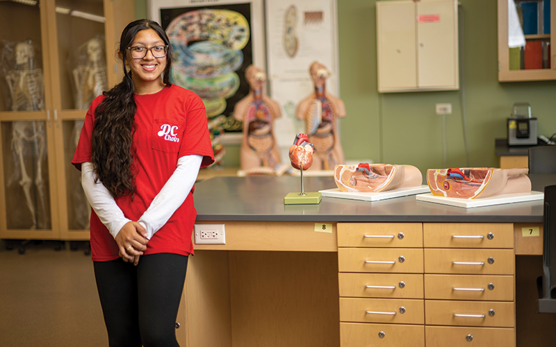 ECC dual credit student Fatima Ahmed