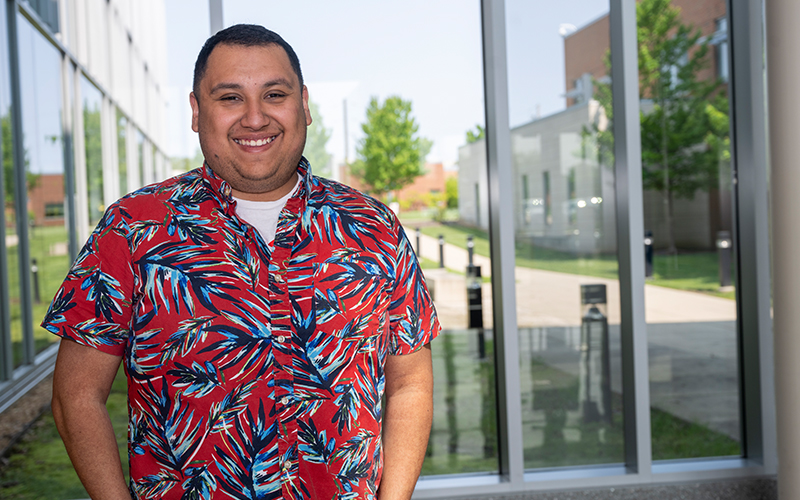 Elgin Community College Spring 2023 graduate Laureano Escobar