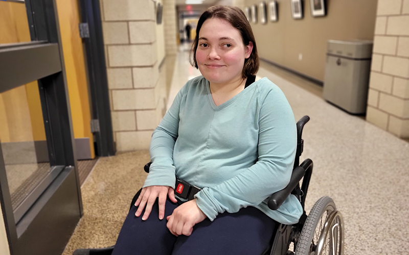 ECC student Jess Heiser