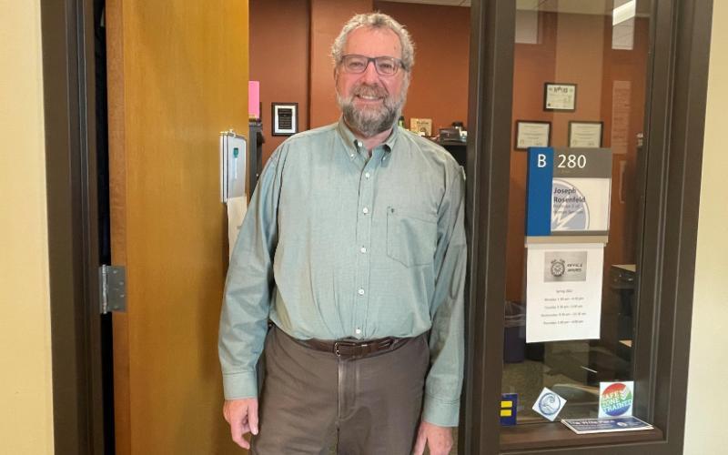 Joe Rosenfeld, PsyD, professor of human services