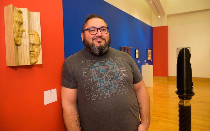ECC Gallery Curator Juan Fernandez