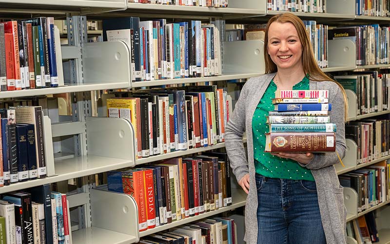 Lauren Sullivan, reference librarian