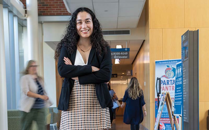 ECC student Leslie Gracia