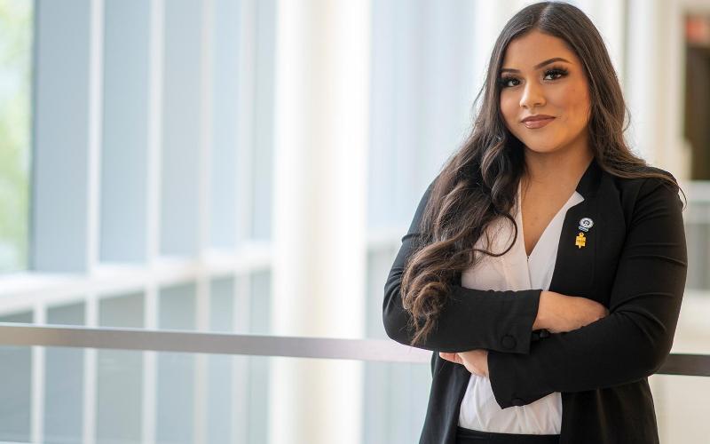 Leslie Miranda, Spring 2021 ECC Graduate.