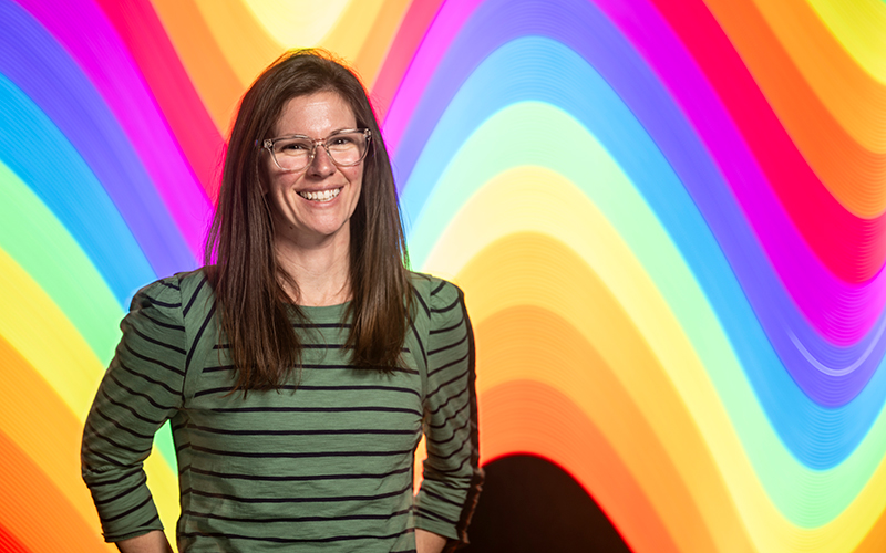 Maggie Wright, communications and social media manager
