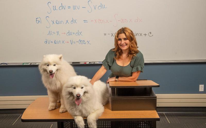 Michelle Kershner, associate professor of math