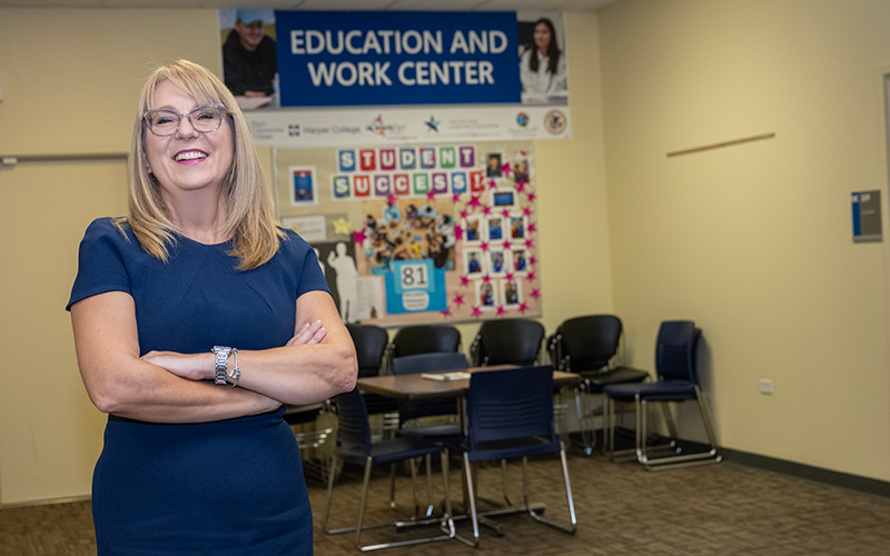 Monika Gadek-Stephan, senior director of the Education Work Center