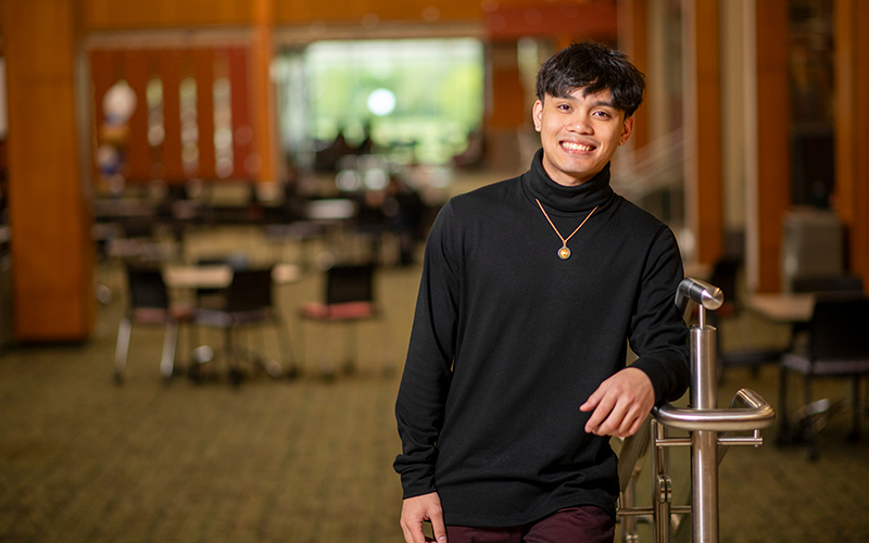 Elgin Community College Spring 2024 Graduate Fitz Ramirez