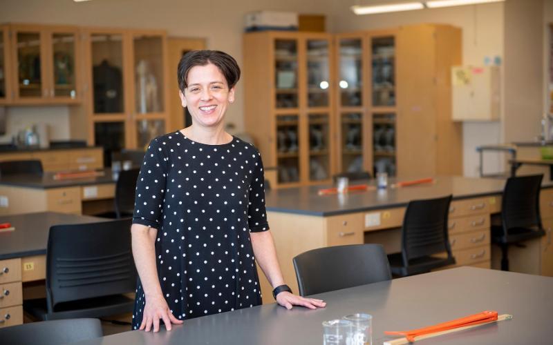 Renee Skrabacz, associate dean of health professions, math, science, and engineering