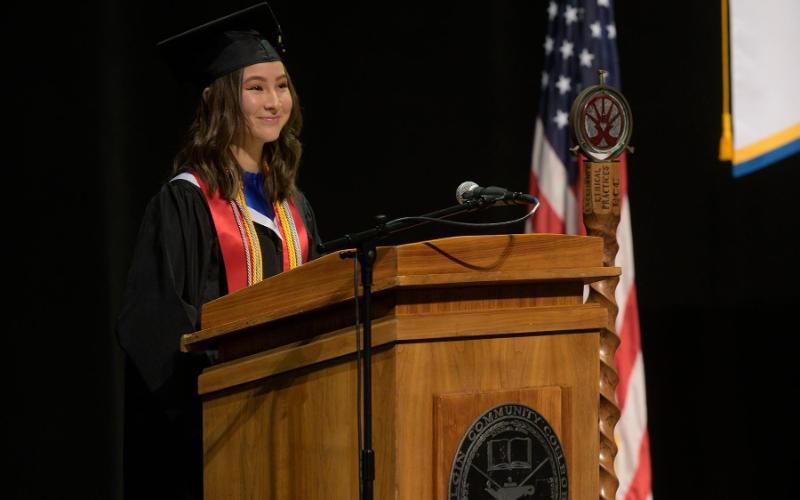 December 2020 Graduate Ruthie Chae.