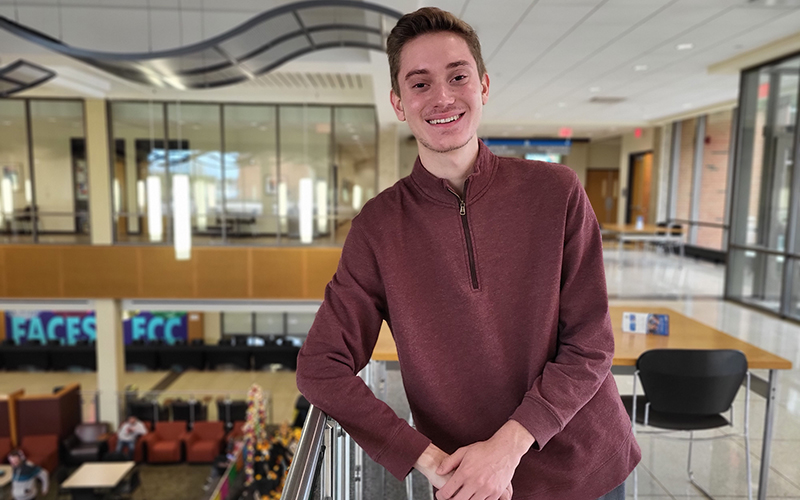 Ryan Kolbusz, ECC student trustee
