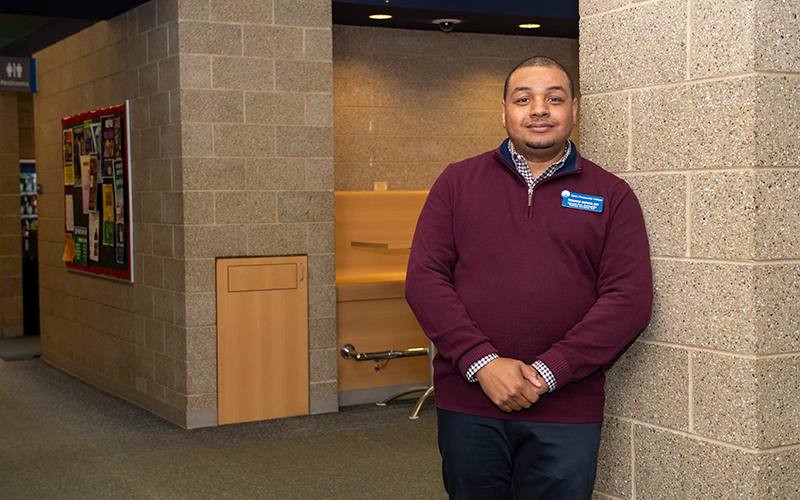 Tremayne Simpson, EdD, associate dean of sustainability, business, and career technologies