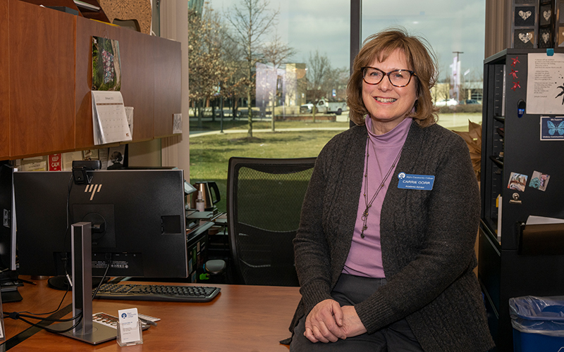 Carrie Gorr, academic advisor