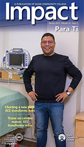 Front cover of the Spring 2025 edition of Impact Para Ti