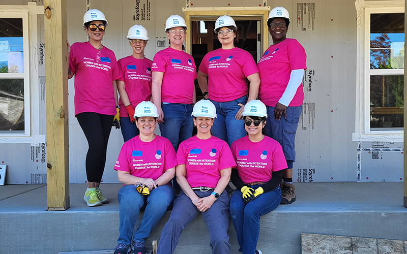 ECC's 2024 Women Build Team