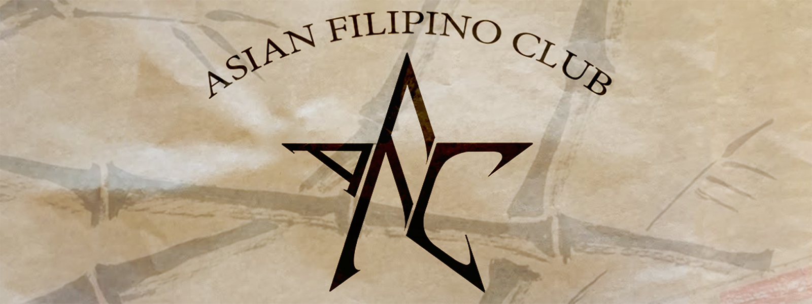 graphic with AFC in the shape of a five point star.