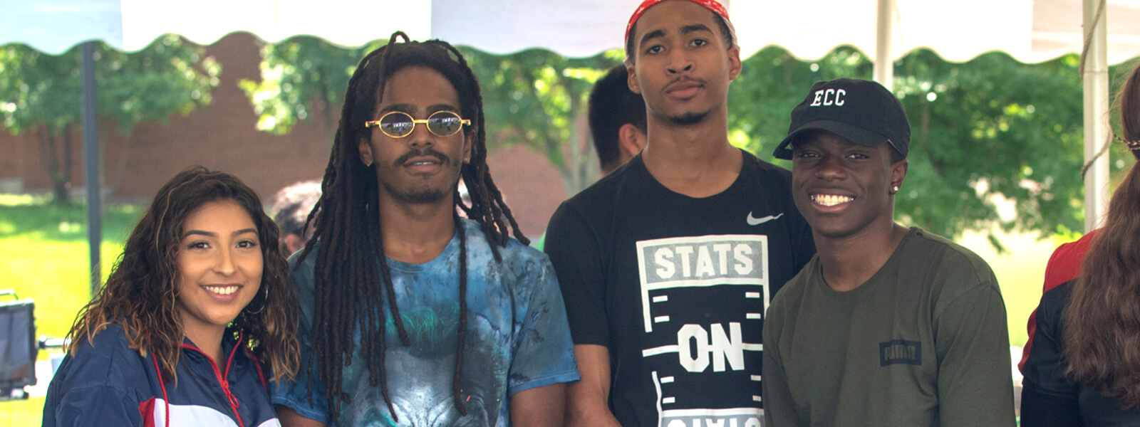 Black Student Achievers members at welcome week event.